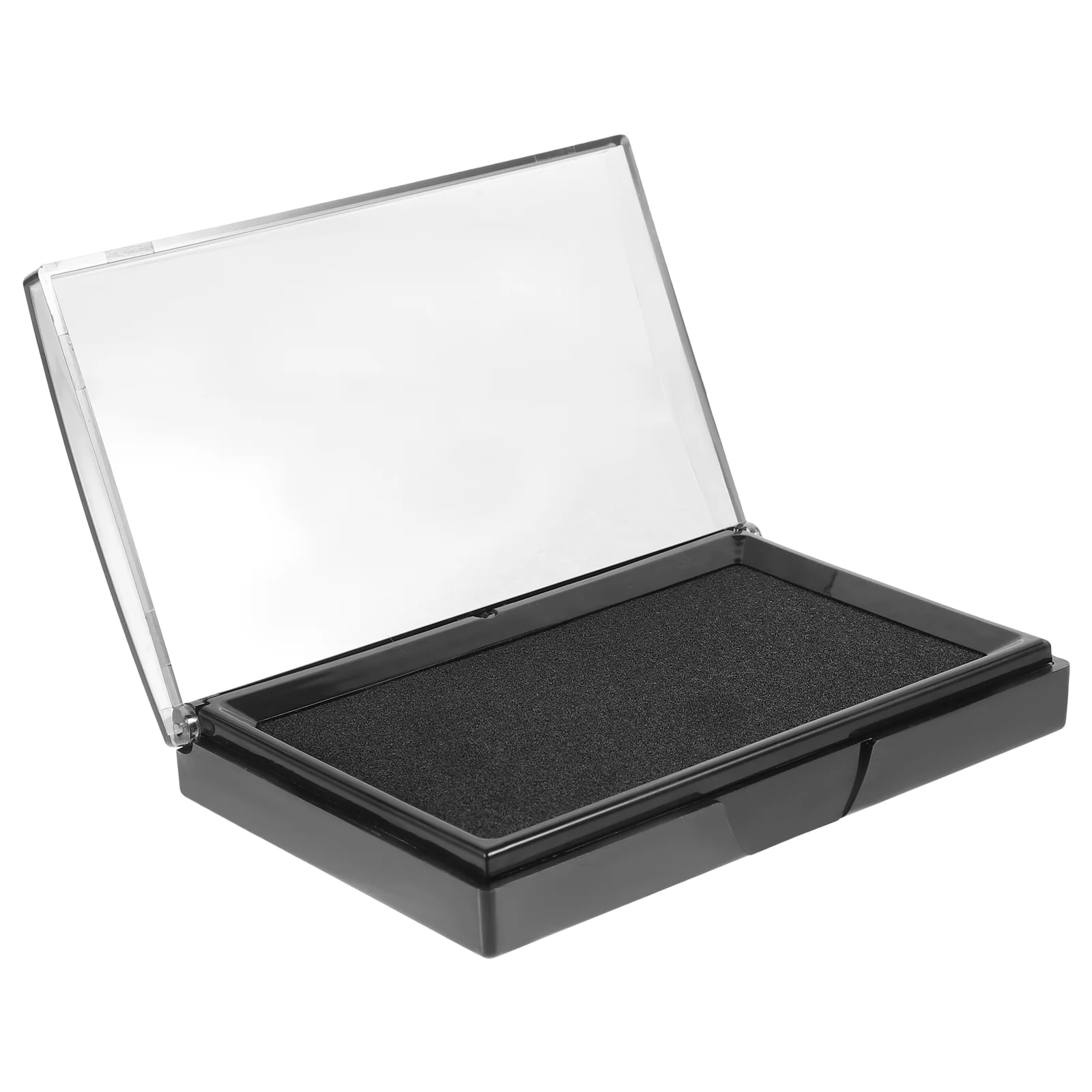 Stamp Box Painting Ink Pad Calligraphy Inkpad Multipurpose Water Color Plastic Stamping Black