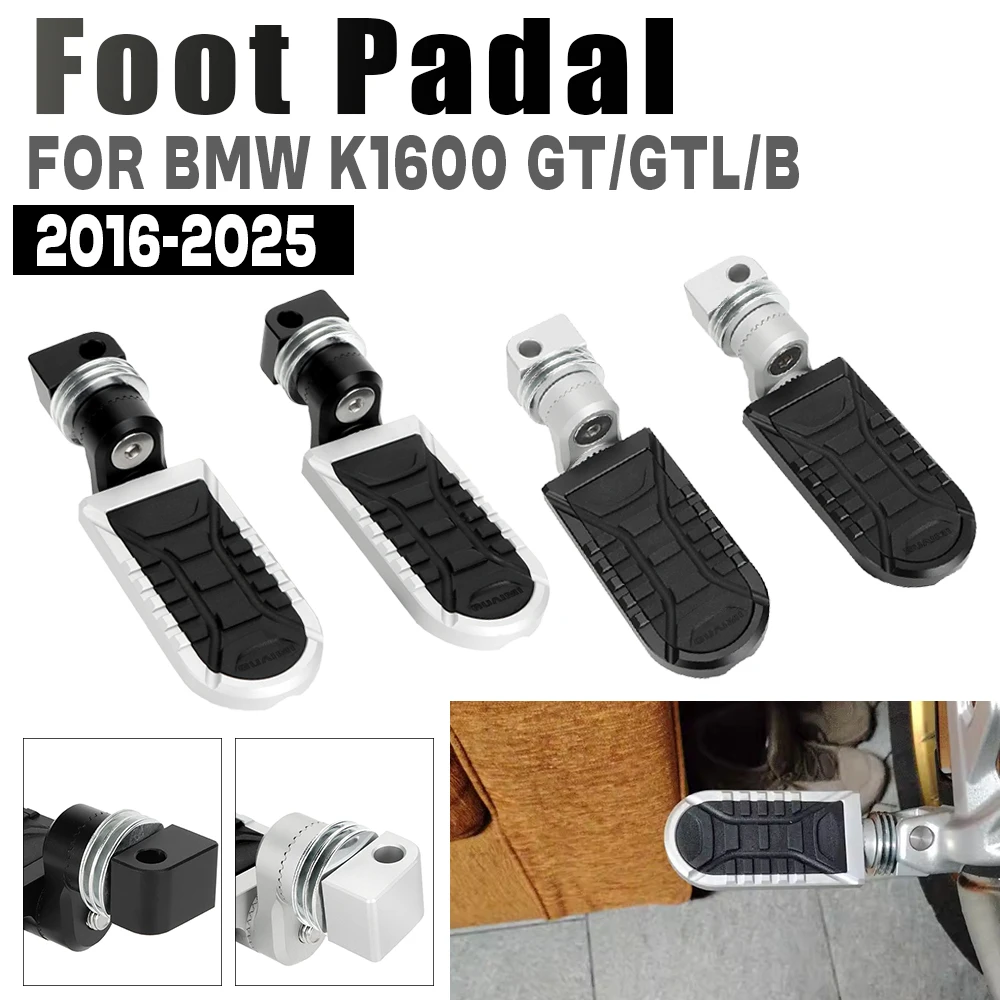 

Passenger Footrest For BMW K 1600GTL GT K 1600Grand America K1600B Adjustable Foot Pegs Rearset Foot Rest Motorcycle Accessories