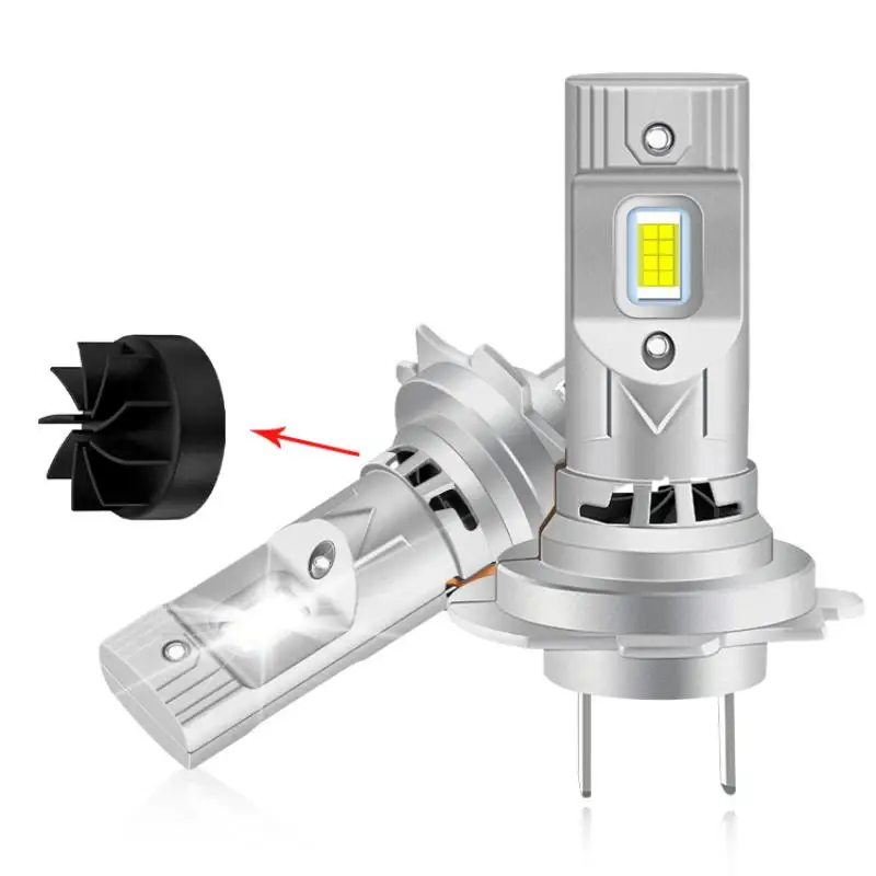 

12V 62W Car Headlights 6000K White Night Driving Car Lighting 16000 Lumens Aviation Aluminum Built-in IC Driver