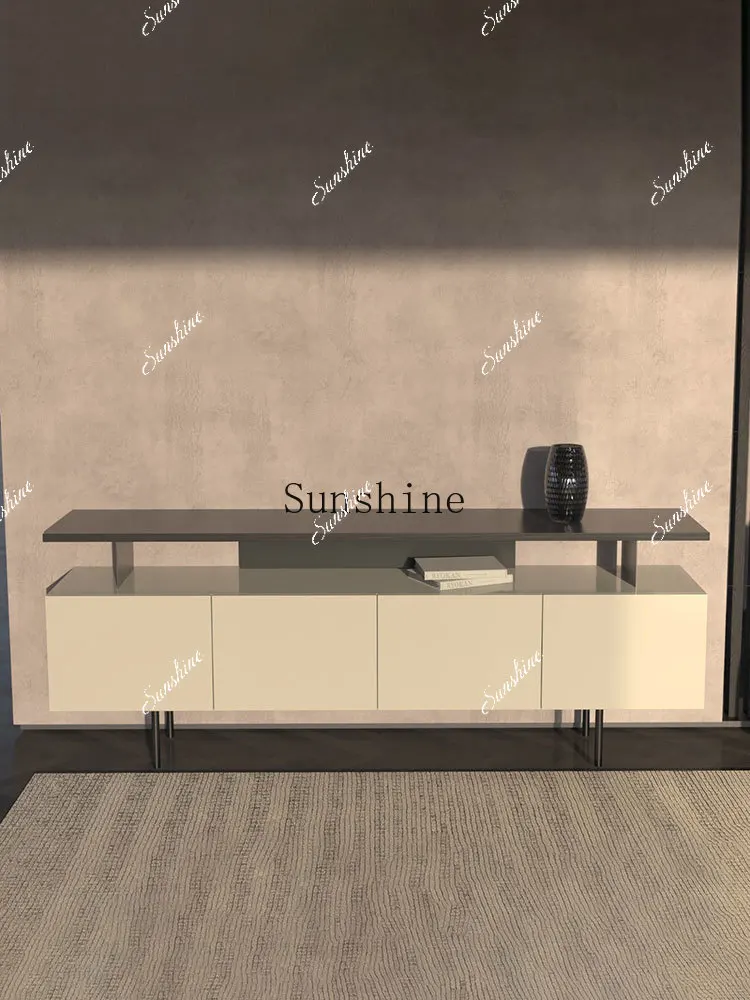 

Italian light luxury entrance modern simple partition home decoration shoe cabinet design FT