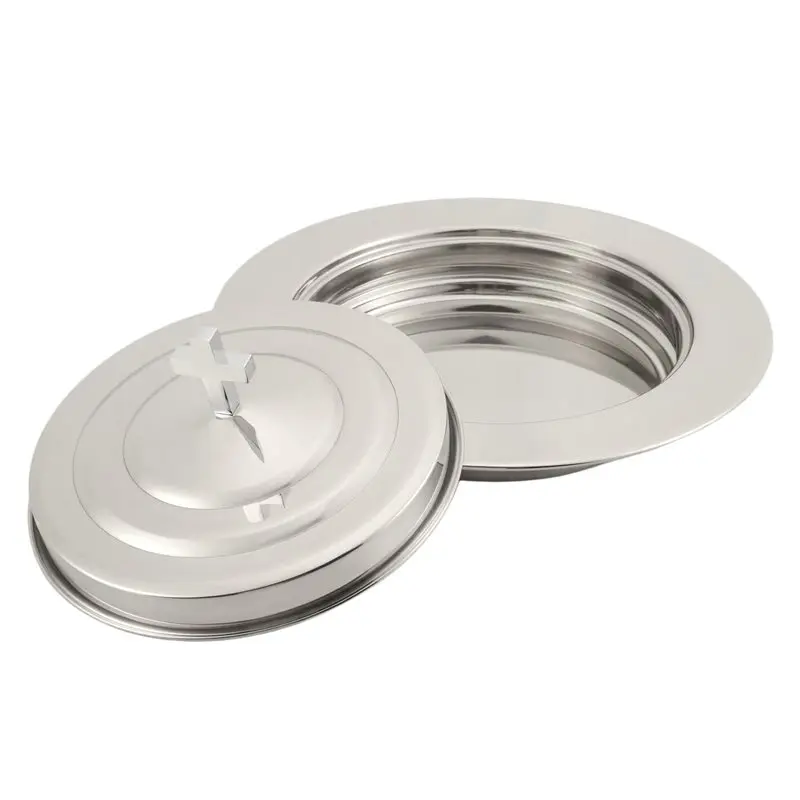 

Holy Communion Tray Withcover Communion Plates Polished Church Supplies Ware Sets Plate Church Supplies Set Top-Rated
