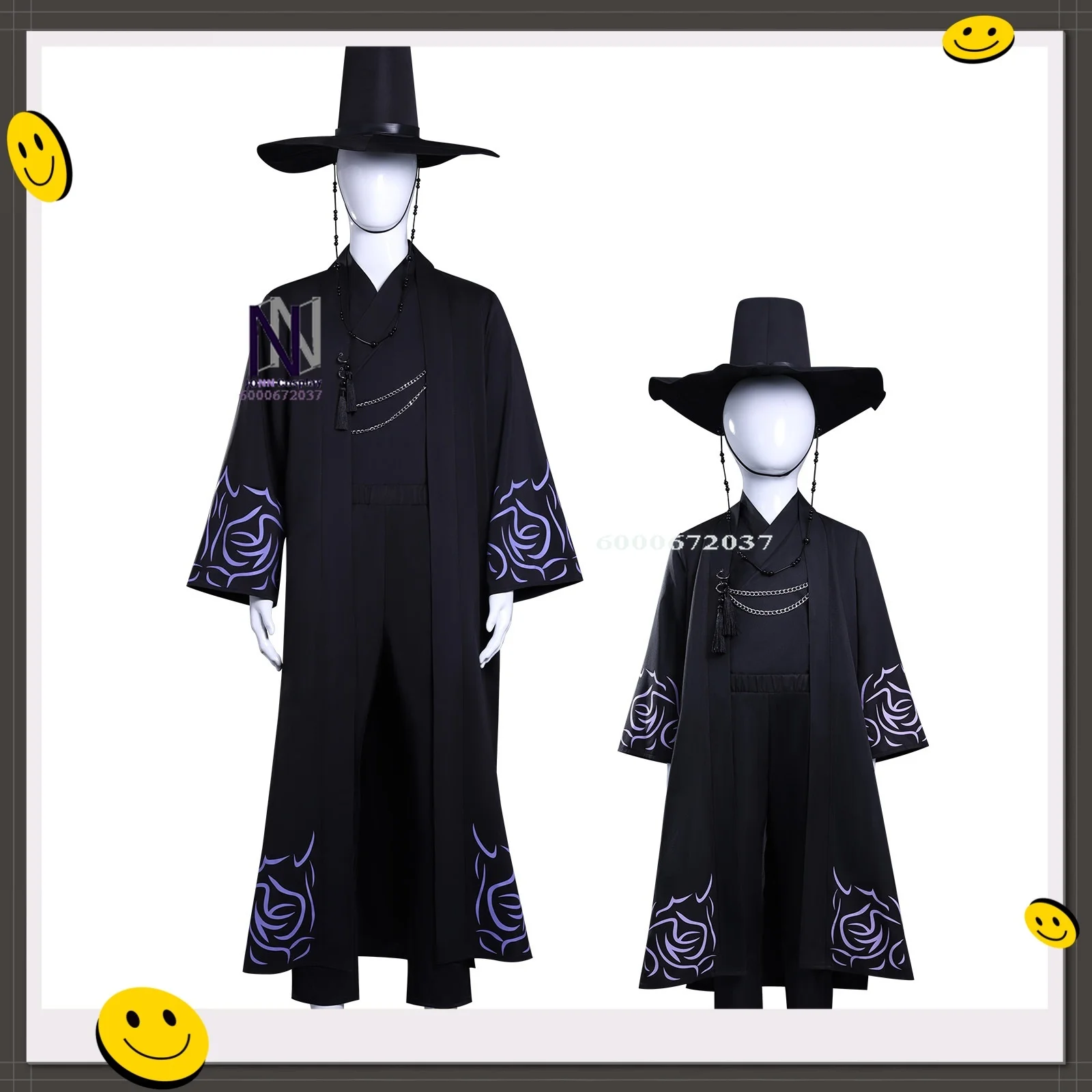 

Witch Hunter Group K-Pop Korean Girl Team Mila, Zoe, Lumi Demon Boy Group Adult and Kids' Sizes Cosplay Costume Role-playing