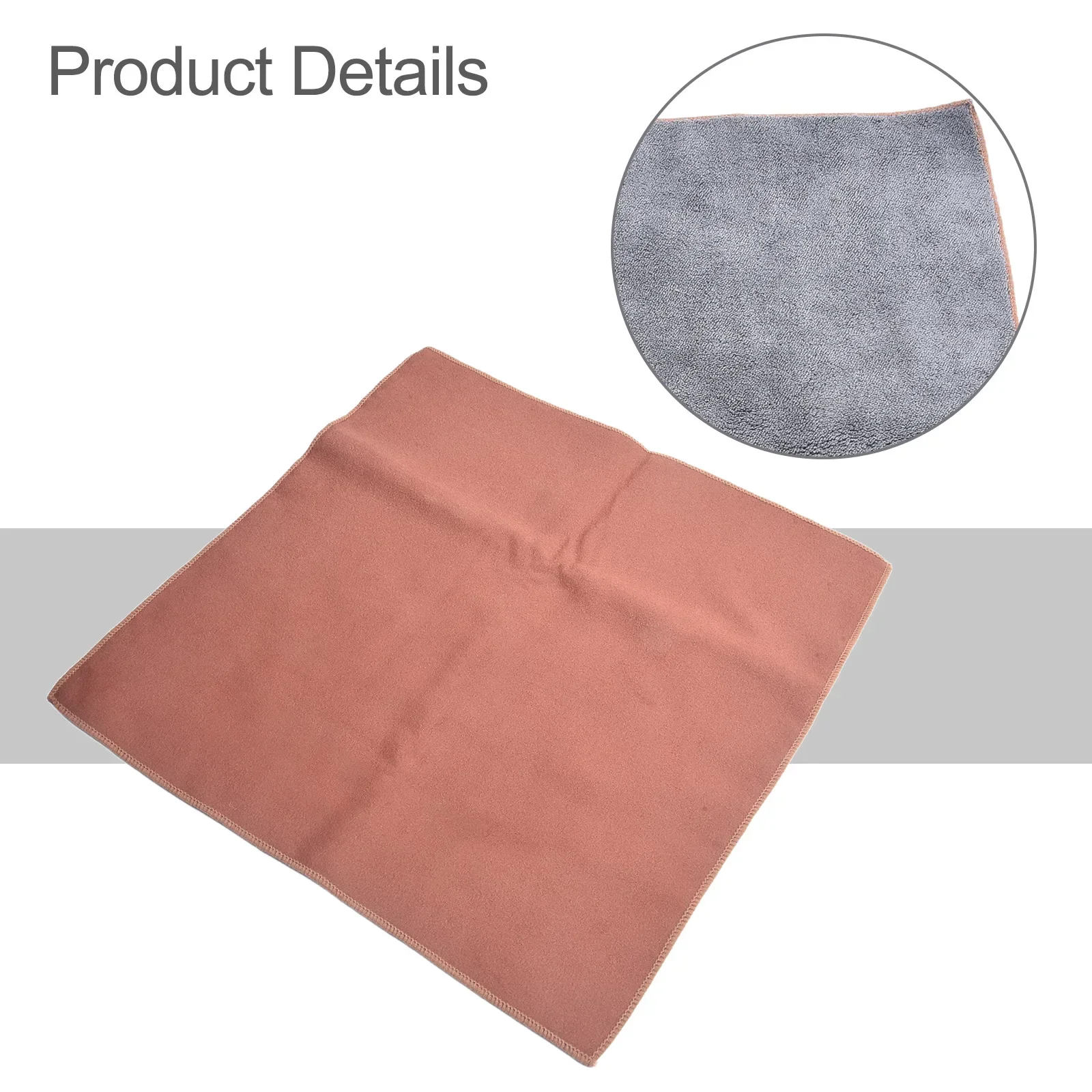 Soft Double sided Microfiber Cloth for Effective Wiping and Polishing For Guitar Bass Violin Piano Cleaning Tool