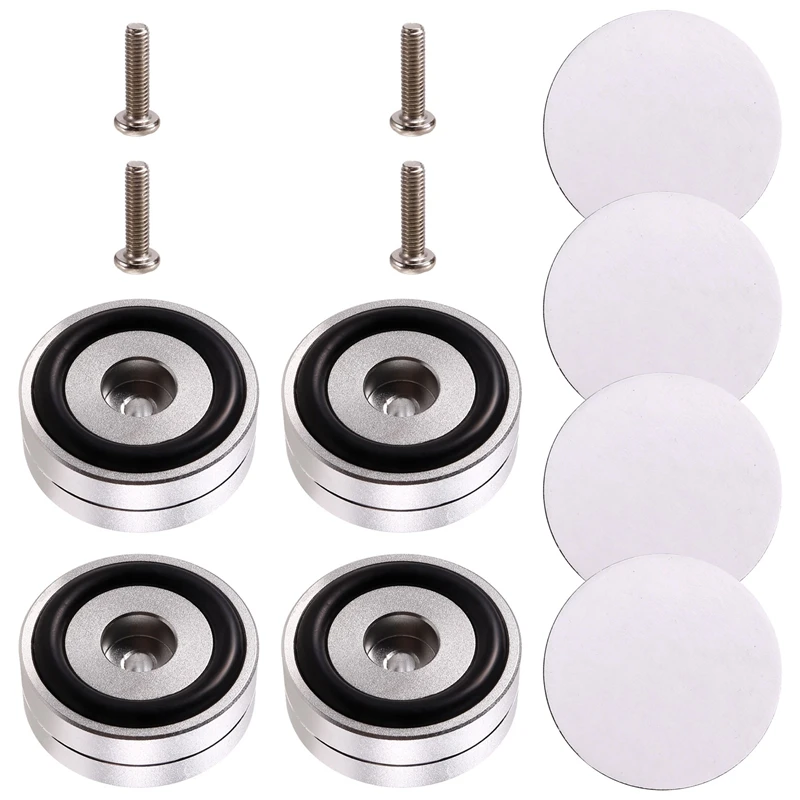 

Daily Sale 4PCS Hifi Turntable Isolation Feet Stand Speakers Spikes Audio Pads, For Amplifier/Speaker/Turntable 40X15mm
