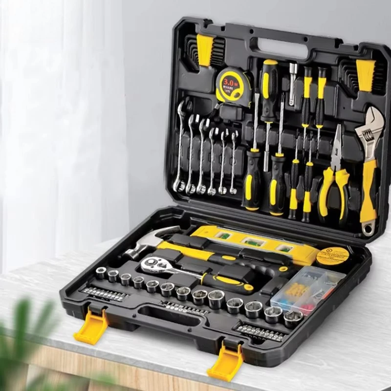 Multi-functional Household Hand Tools Set Tool Box Tool Kit 108 Pieces Repair Kit Mechanical Sets of Mechanical Tool Box