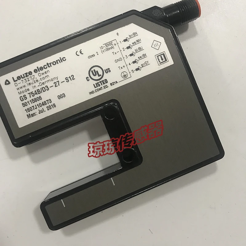 GS 754B/D3-27-S12 Laoyi Trough Type Photoelectric Switch Sensor