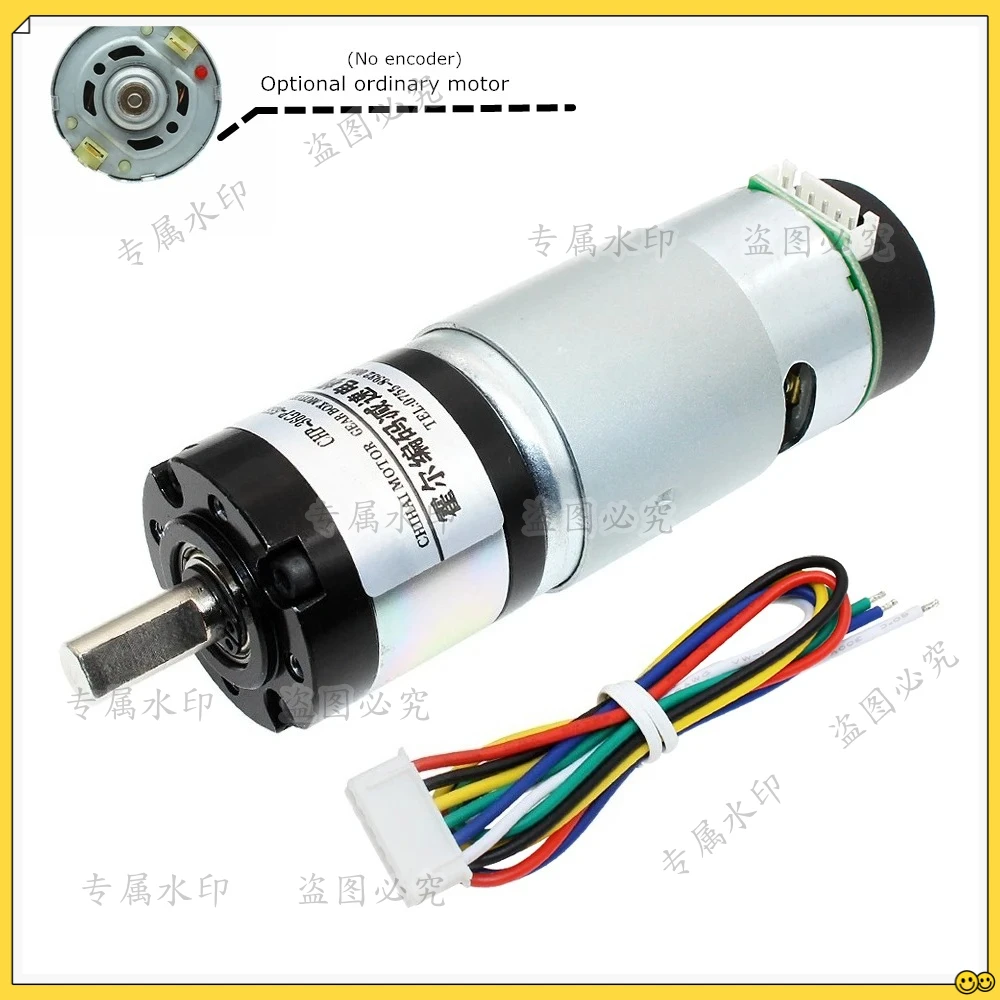 

36GP-555 ABHL Planetary Geared Motor Hall Encoder High Torque DC motor 6V 12V 24V Quality Original