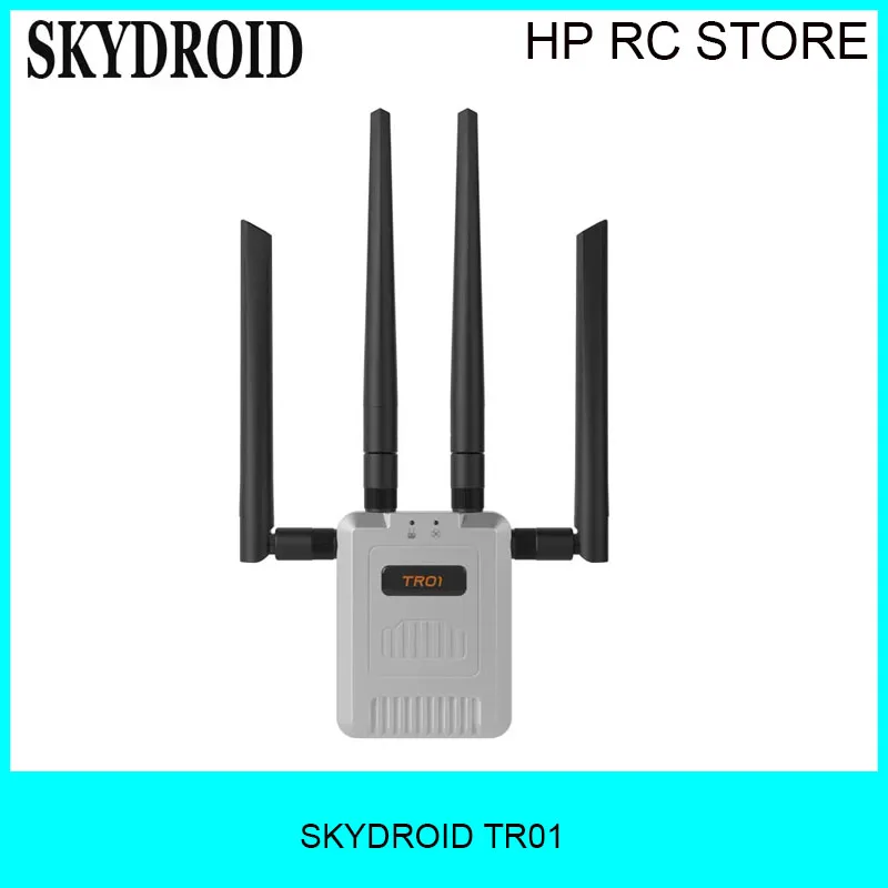 

SKYDROID TR01 Dual Band Repeater 2.4G/5.8G for Drone/RC, 20KM Range Dual Modules with Strong Anti-Interference