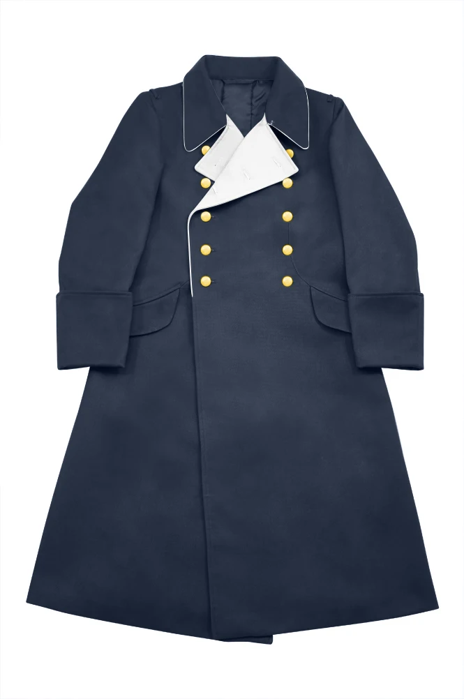 GUGH-001 WWII German Luftwaffe General Gabardine Greatcoat