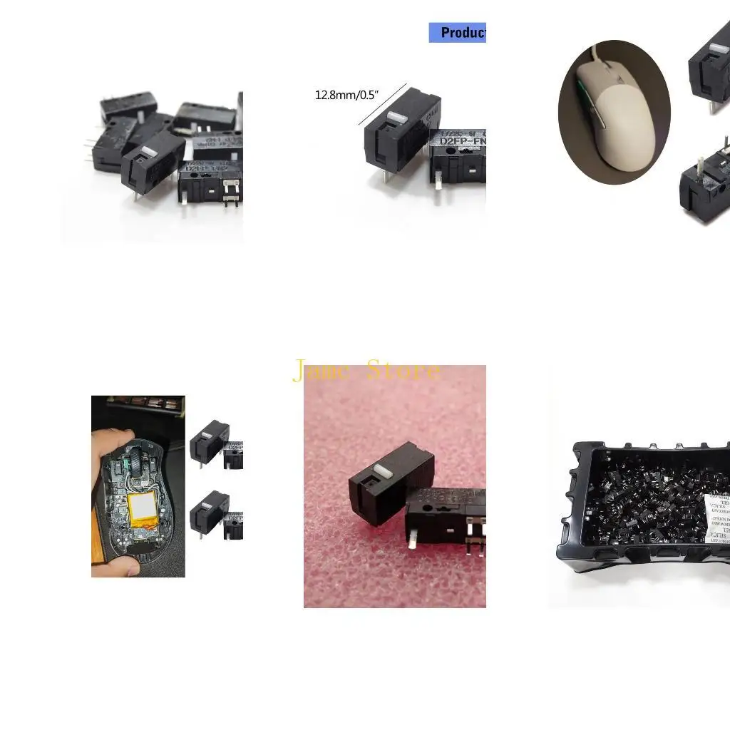 

LX0B, 4 шт., оптическая мышь D2FP-FN2, микропереключатель, кнопка на 50 миллионов нажатий для ROG III Point 36K, ROG Chakram X