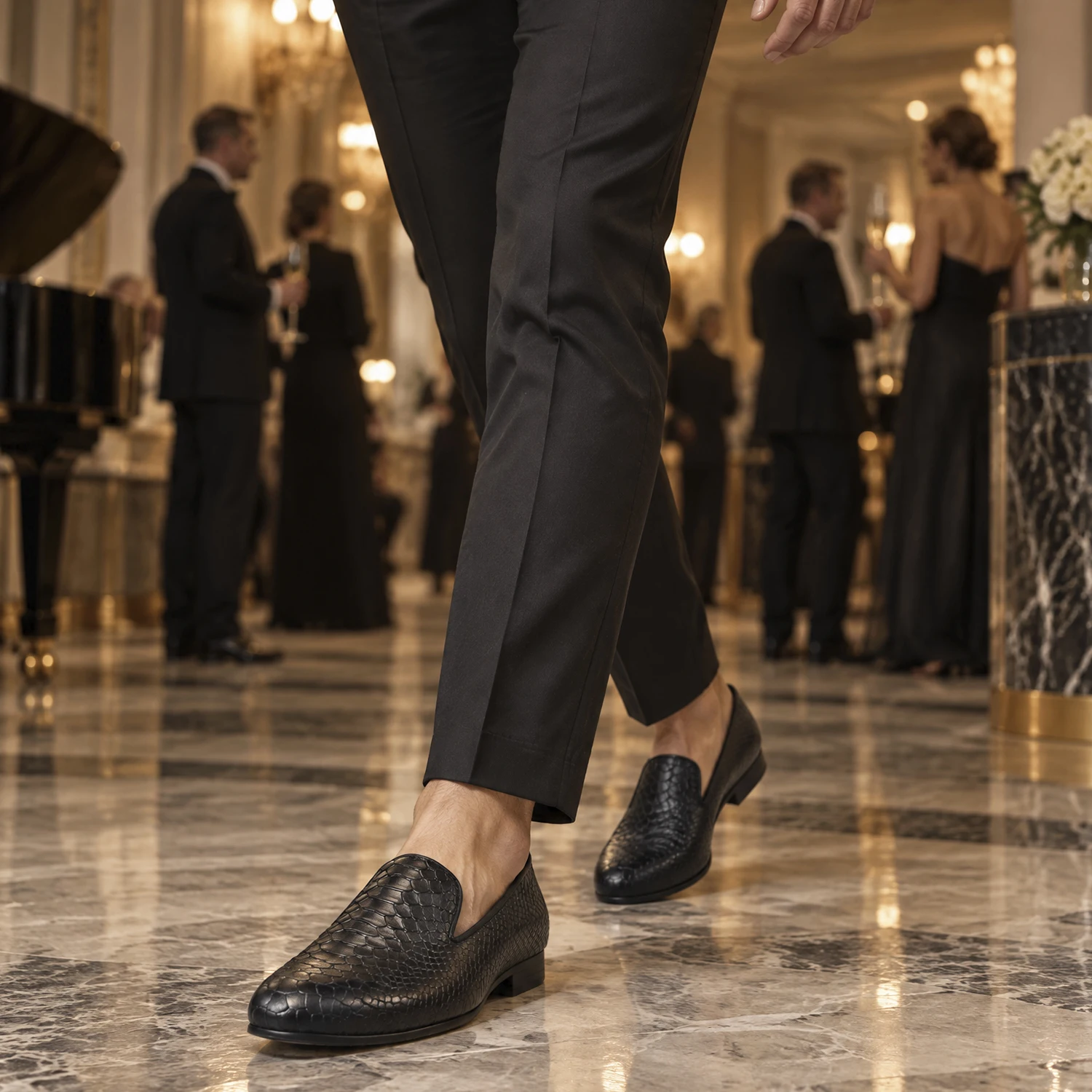 Mocassins noirs en cuir vérita - Men'S Luxury Formal Wear Brands avis et prix