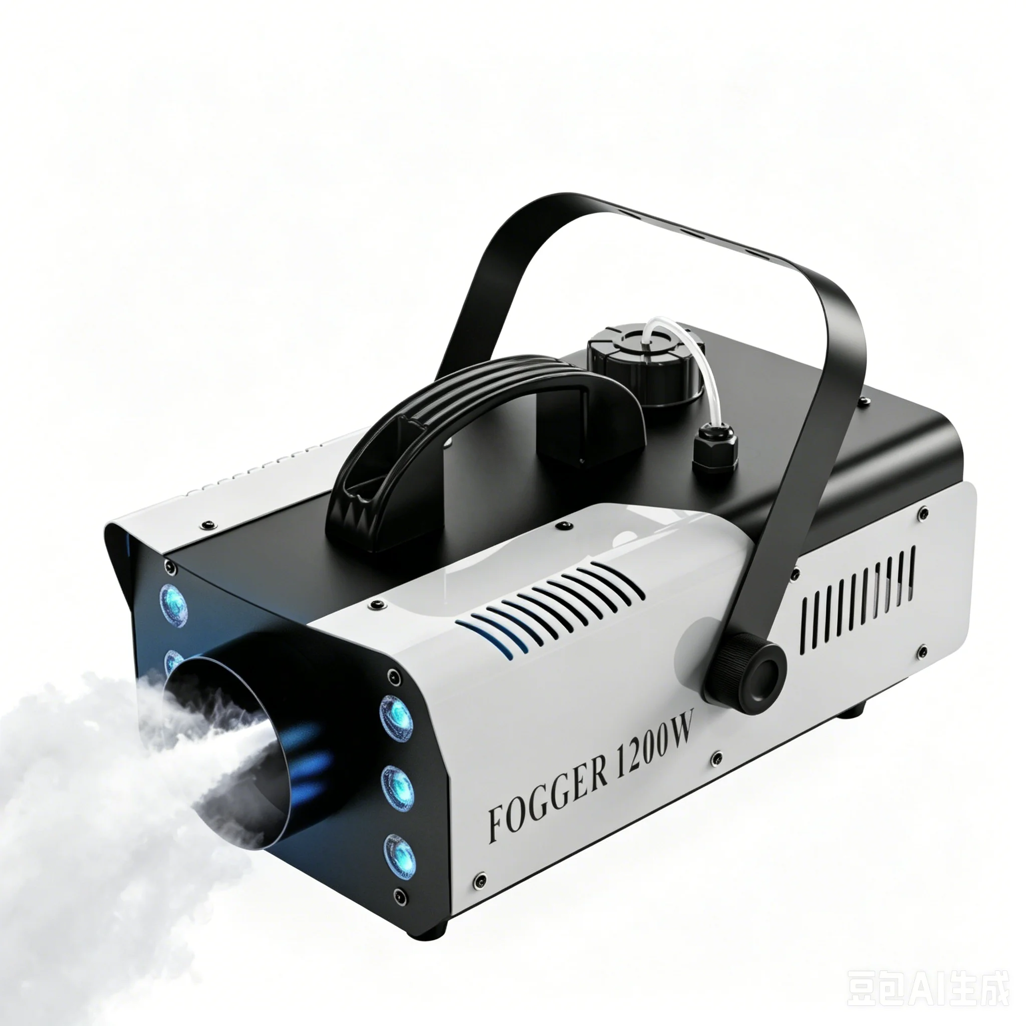 

Factory-made High Quality 1200W LED Fog Machine Multicolor Light Iron Material AC 110-220V Remote Control 10m Spray Distance 2L