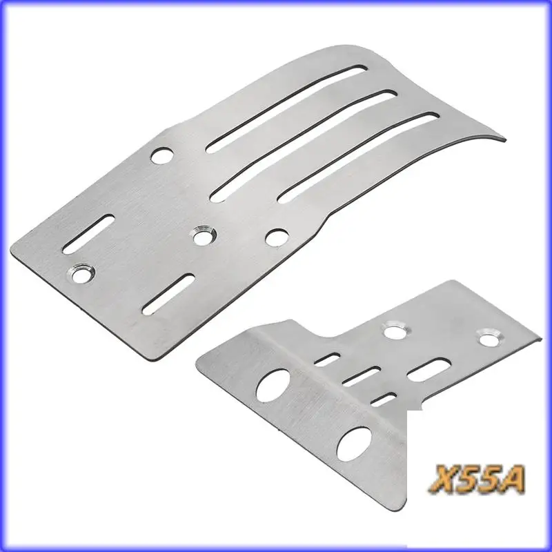 

XX-металлическая стальная передняя и задняя броня шасси для Tamiya BB01 BBX 1/10, замена обновления радиоуправляемого автомобиля