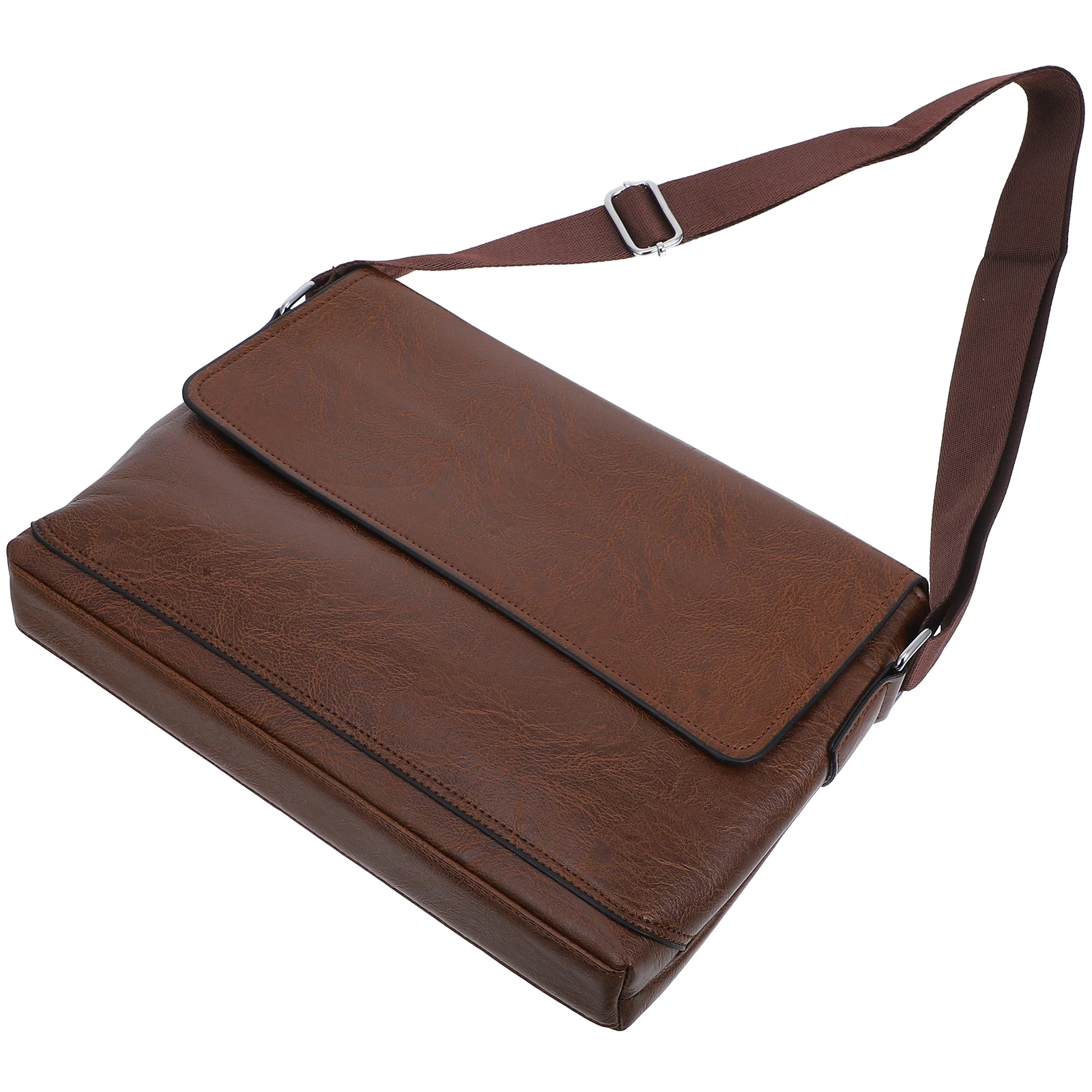 

Light Brown Shoulder Bag For Men Luxury Crossbody Briefcase Man Bag Daily Beach Party Shopping Dating