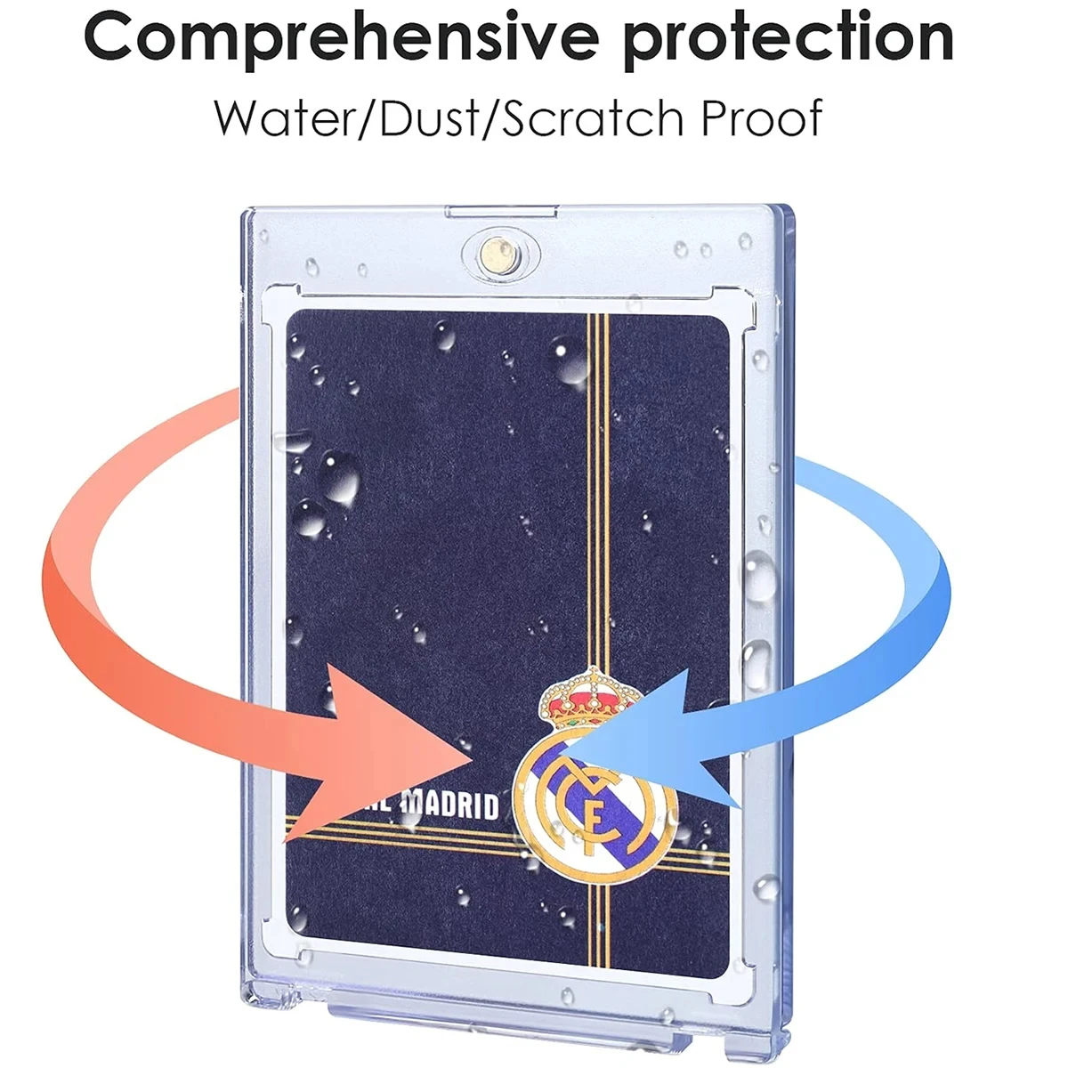 35PT حامل مغناطيسي بطاقات التداول حماة البلاستيك الصلب الأكمام عرض حالة البوكيمون البيسبول الرياضة Yugioh بطاقة القياسية #3