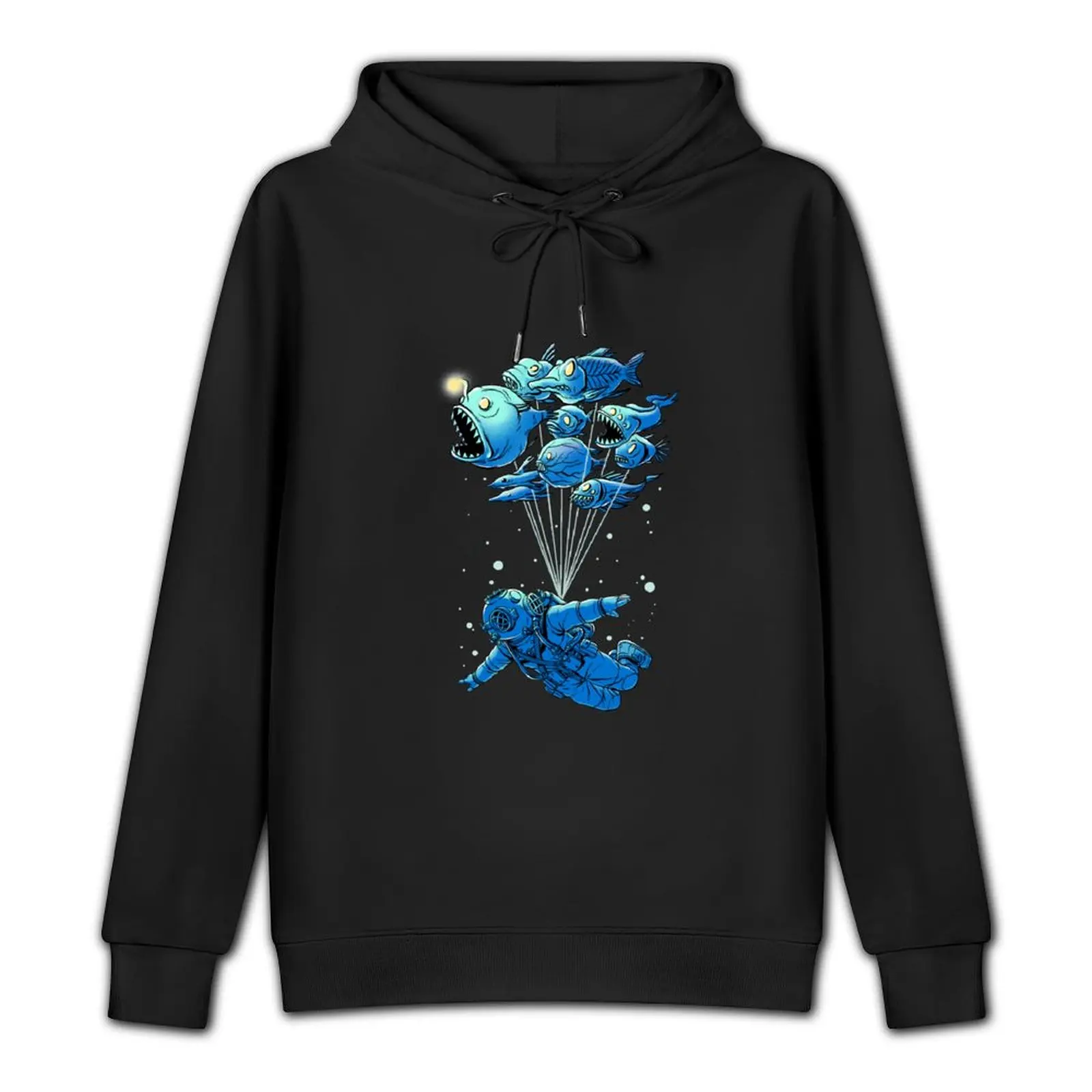 Deep Sea Travel Pullover Hoodie men's coat japanese hoodie