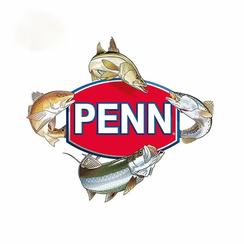 

Creativity for Penn Fishing Lake Mix Trout Fine Decal Fashion PVC Decoration Waterproof Auto Assessoires Car Sticker 13*12cm