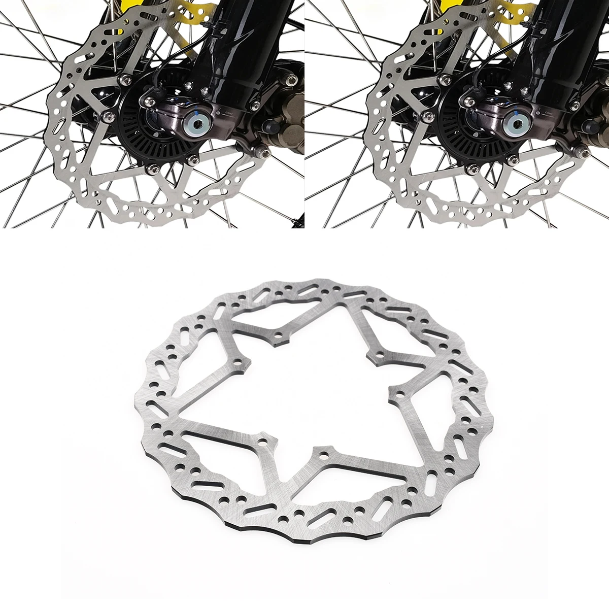 Электрический кросс-велосипед Surron UltraBee для SUR-RON Ultra Bee, передние и задние детали дискового тормоза, 6 отверстий, 240 мм, дисковый тормоз