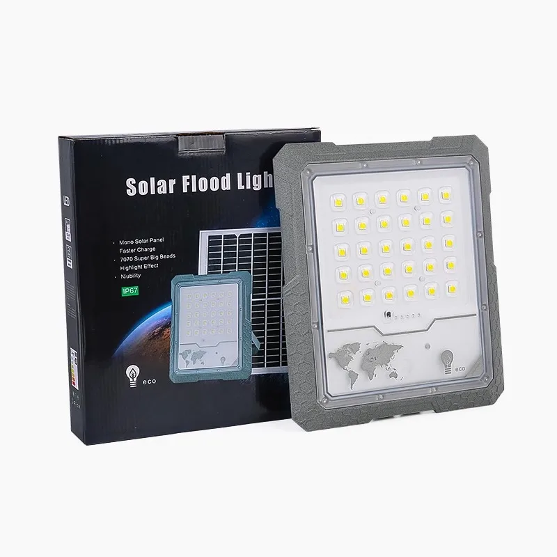 

Solar powered outdoor courtyard light, high-power new lighting, rural household waterproof LED ultra bright projection light