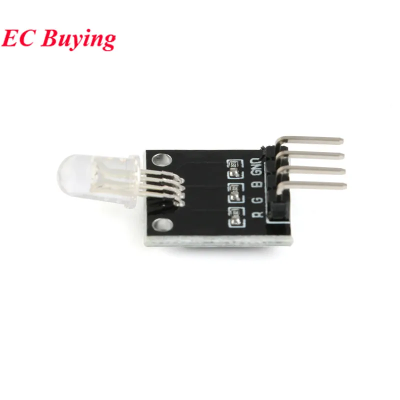 10pcs/1pc KY-016 3 Color RGB LED Sensor Module for Arduino DIY Starter Kit KY016 3.3/5V Three Colors Smart Electronics 4pin