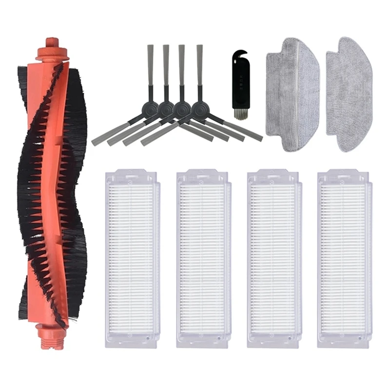 

Для робота-пылесоса Xiaomi Mi Pro STYTJ02YM STYJ02YM Viomi V2 V3 SE Conga 3490 3690 сменная основная боковая щетка