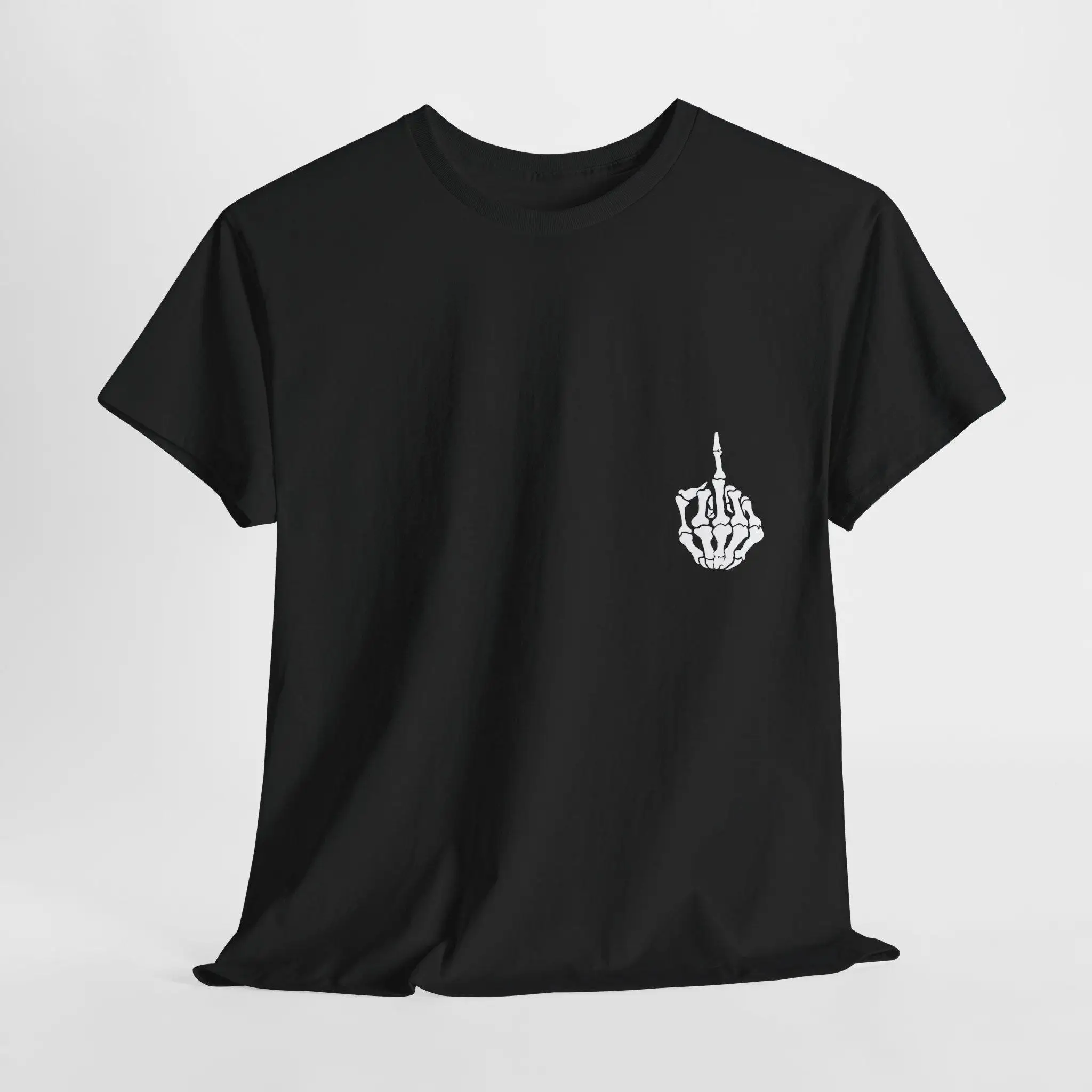 HOT SALE Alternative To The Stylish Unisex Graphic T-shirt The Heavy Cotton Tee Skull and Hand Design Is Perfect for Casual Wear