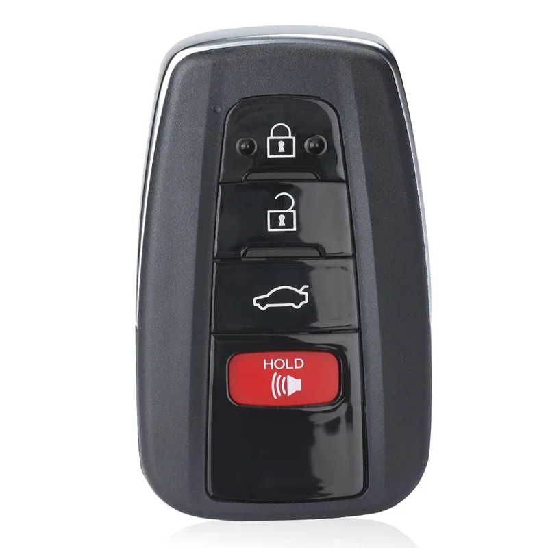 KEYECU 4 Buttons 314.3MHz for Toyota Camry 2018 2019 2020 2021 Smart Remote Key Fob HYQ14FBC 231451-0351 89904-06240 89904-06220