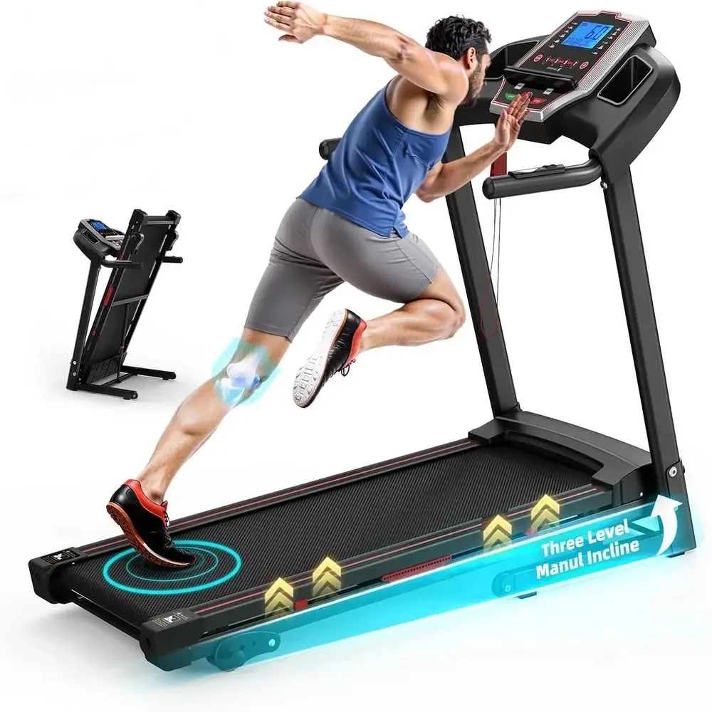 

Incline Treadmill for Home Use: 330 lbs Capacity, 3.5HP Motor, Adjustable Incline, 41.3 Wide Belt