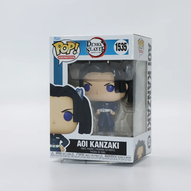 

Original Funko Pop Demon Slayer Series Action Figures Aoi Kanzaki Anime Model Toys Gift Collectible Statue Doll Desk Decor
