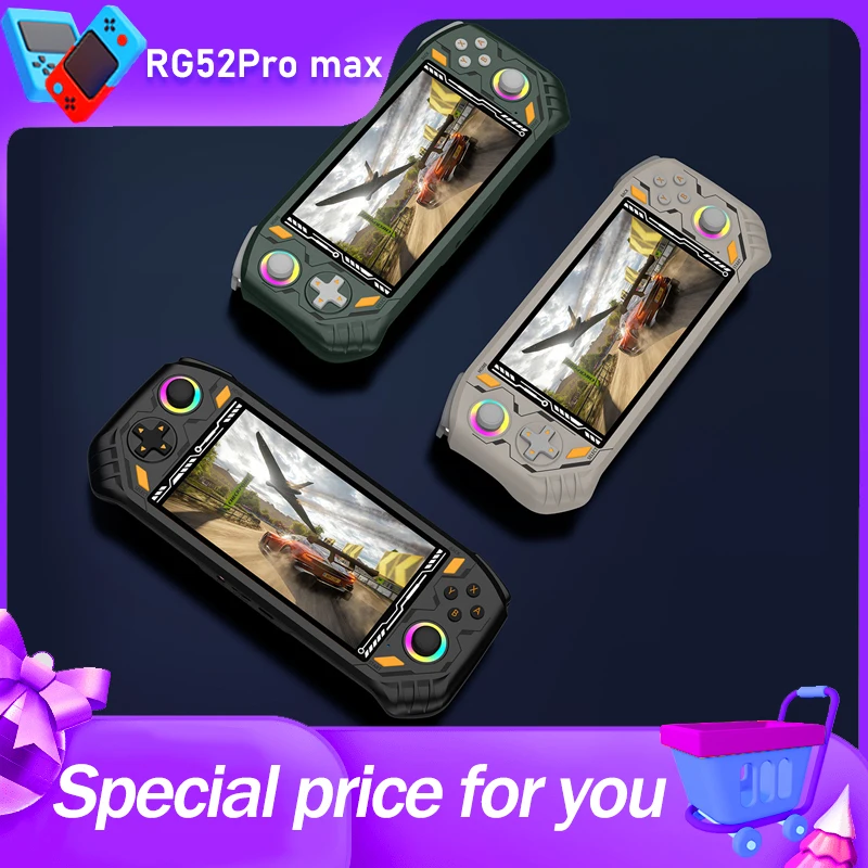 RG52 Mini Handheld Game Console 5.5