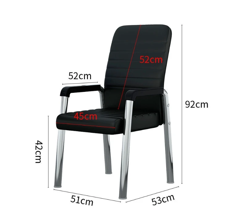 Home computer chair bow bedroom study chair simple back mahjong chair sedentary office chair meeting chair