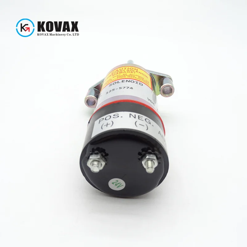 125-5774 excavator shutdown switch E330 E330B 3304 3306 close solenoid valve