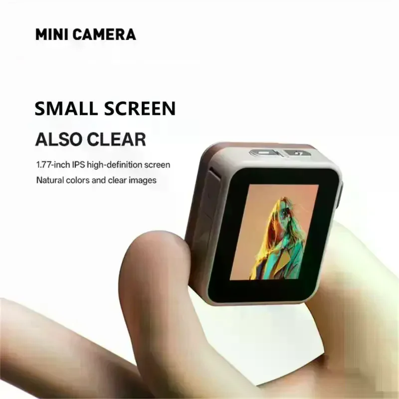 

Retro HD Digital Camera Keychain; Pocket-Sized for Travel, Photos On The Go