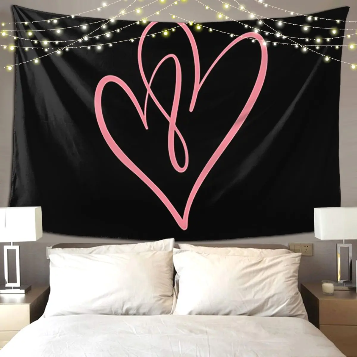 

Забавный Pynk Power, милая девушка, милый Pynk Girl Power, гобелен, художественный настенный эстетический домашний декор, гобелены, спальня, общежитие, комната