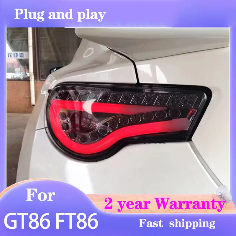 

Car Styling Tail Lights for Toyota GT86 FT86 Taillight Rear DRL Fog Brake Turn Signal Reversing