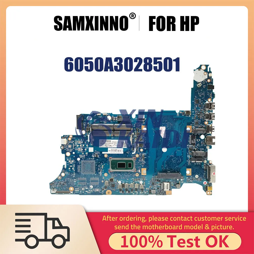 Computer Mainboard For HP Probook 650 G5 L58734-601 L58731-601 L58735 Laptop Motherboard CPU I5 8th Gen 6050A3028501 Systemboard