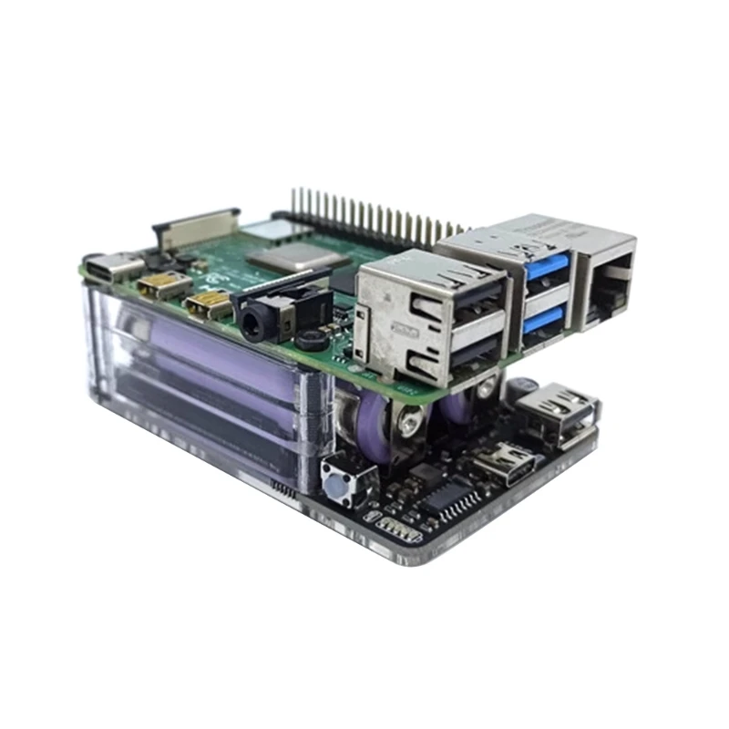Modulo estensione alimentatore UPS RaspberryPi con chip per contatore elettrico industriale chip seriale da USB a UART