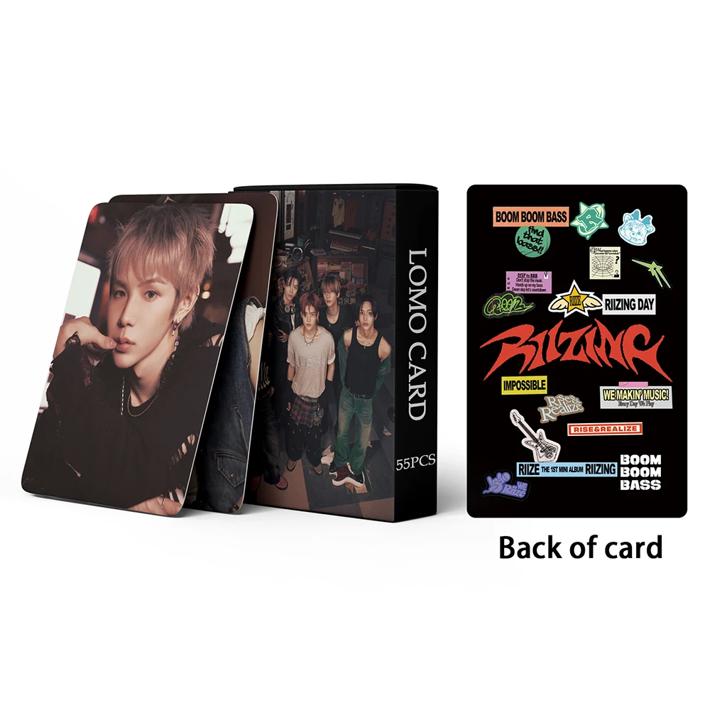 Album photo Kpop RIIZE, Get A JEDruo Card, Photo Photocard, Nouveautés, GérGift, 55Pcs, Set