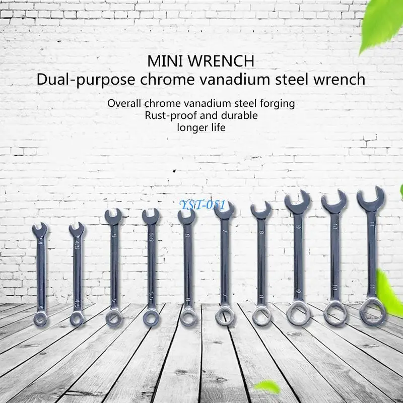 

E15A 10PCS 4-11 мм мини-коробки набор ключей открыты