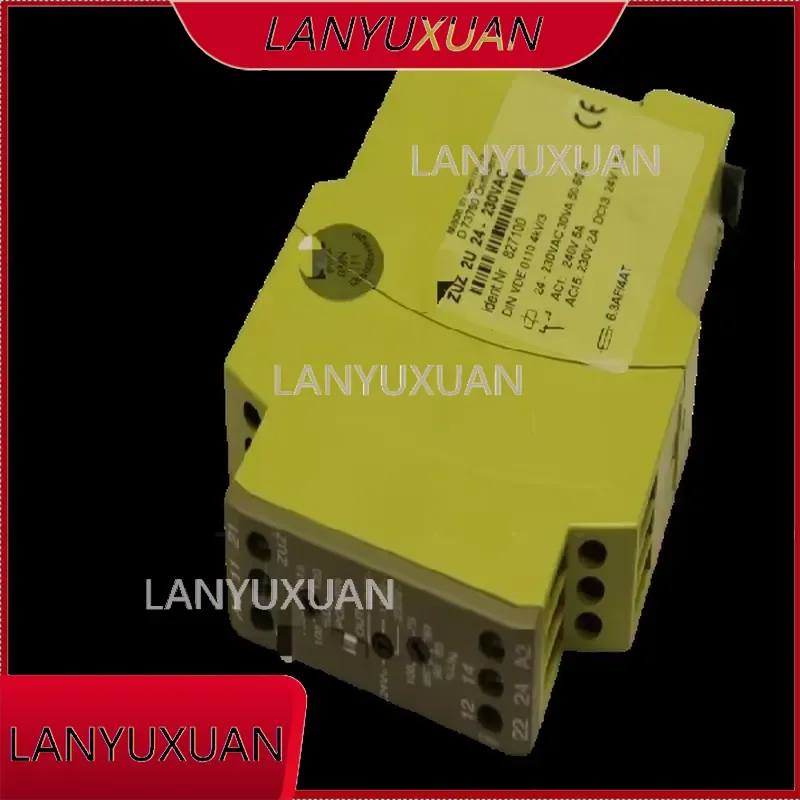 PLC MUSHROOM ZUZ 2U 24V-230VAC Relay 827100 Packaging Programming Controller Industrial Automation
