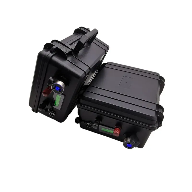 12V 50Ah 60Ah 100Ah 120Ah 200Ah 250Ah lithium ion oplaadbare batterij bluetooth voeding voor boot zonnepanelen - afbeelding 2