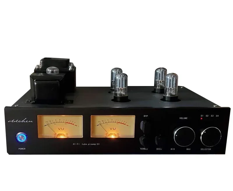 Preamplificatore valvolare Oldchen C1 HIFI EXQUIS Laochen 6SN7 CV181 Preamplificatore lampada Riferito M7