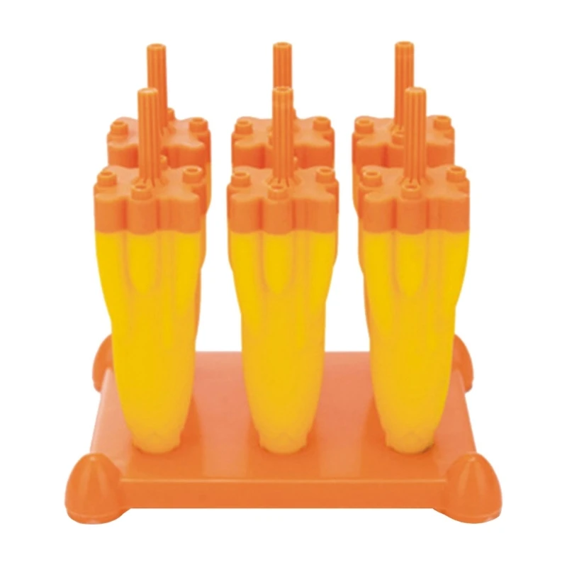 Popsicle Molds DIY Handwork Cartoon Guitar Rocket Popsicle Ice Maker Mould