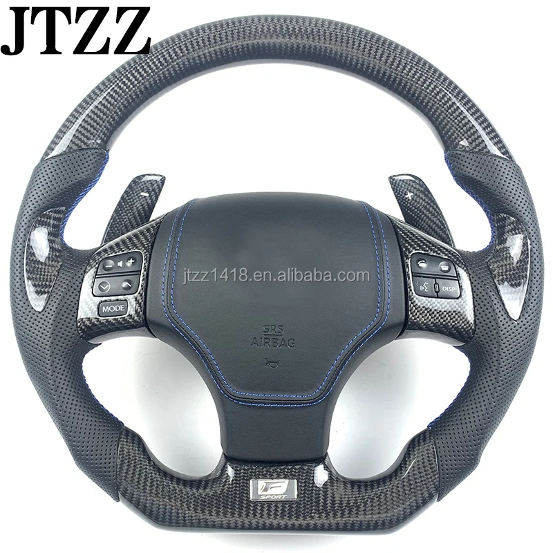 For Lexus ISF 2007 2008 2009 2010 2012 2013 Steering Wheel Carbon Fiber Shift Paddle Customization 100% True Carbon Fiber