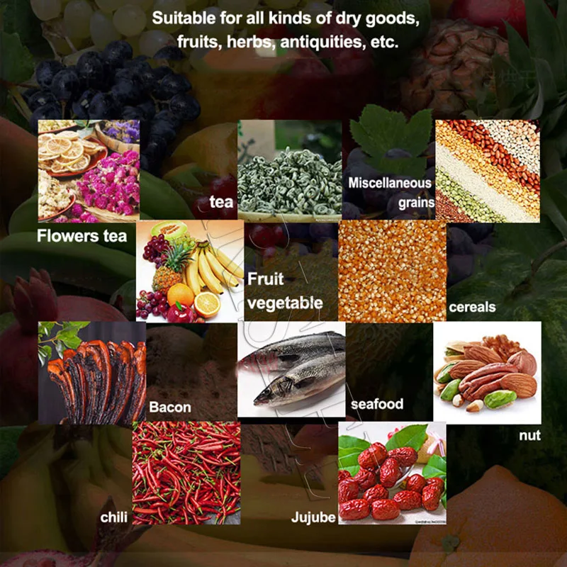 30 Layers Commercial Fruit Food Dryer LT-95 Stainless Steel Fruit/ Vegetables/ Pet Meat Drying Machine Electric Food Dehydrator