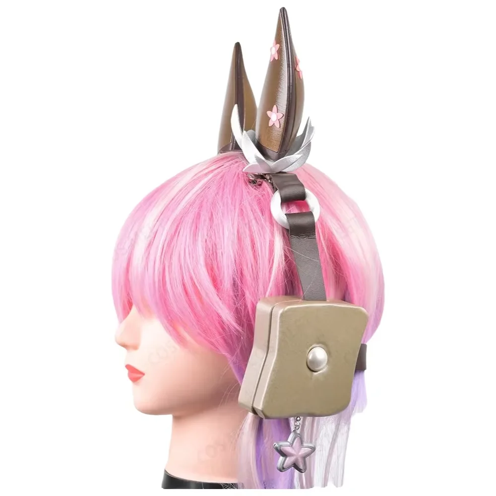 Anime Uma Musume Pretty Derby Rich Carat Cosplay Hair Clip For Halloween Carnival Party Dress Up Comic Con Cos Accessories view 6