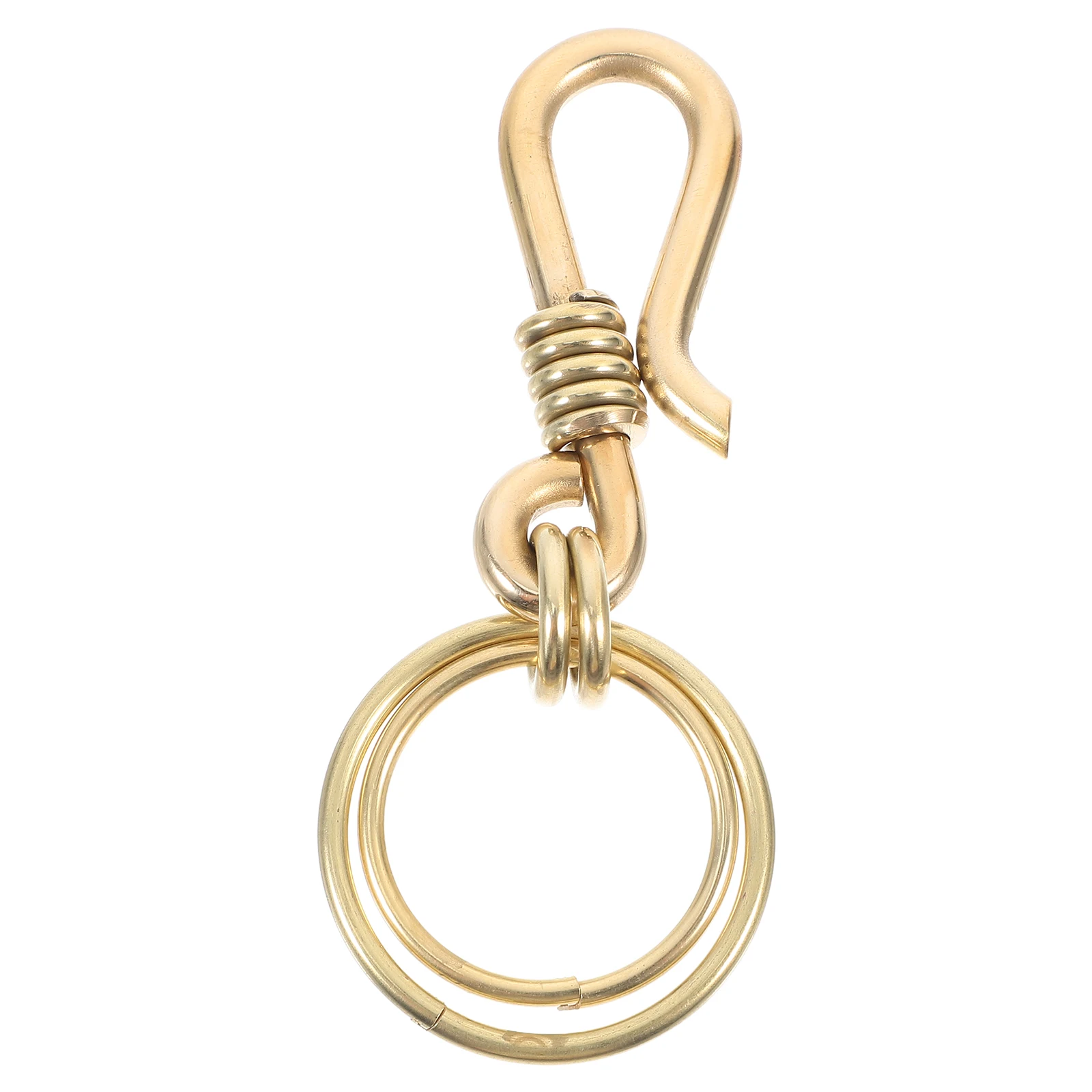 

Brass Keychain Gold Heavy Duty Split Ring For Diy Keychain Crafts Mens Womens Vintage Metal Accessories Purse Charms Key