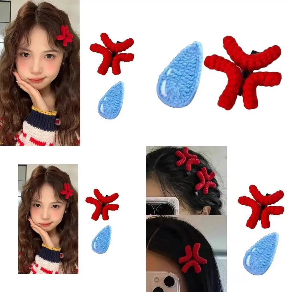 652F 2lots Słodka prosta spinka do włosów codziennie noszenie fryzur