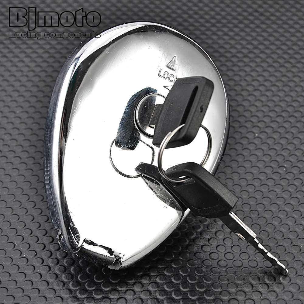 Fuel Gas Tank Cap Cover with Key For Kawasaki ZL400 ZL600 ZR1100 VN1500 400 400LX 400SE ZR1100 Zephyr 1100 1100RS  VN1500 VN-15