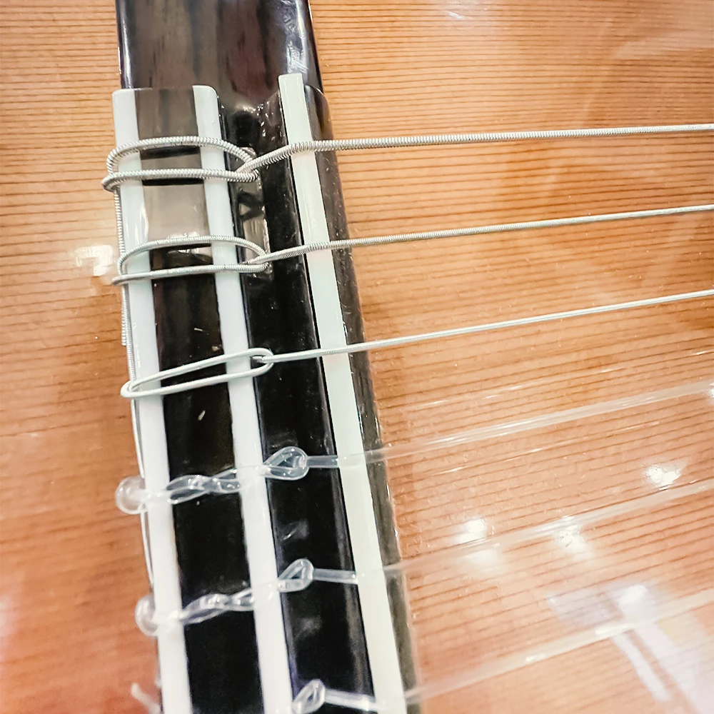 Alice A103 struny do gitara klasyczna nylonowy rdzeń posrebrzane uzwojenia ze stopu antykorozyjne akcesoria gitarowe